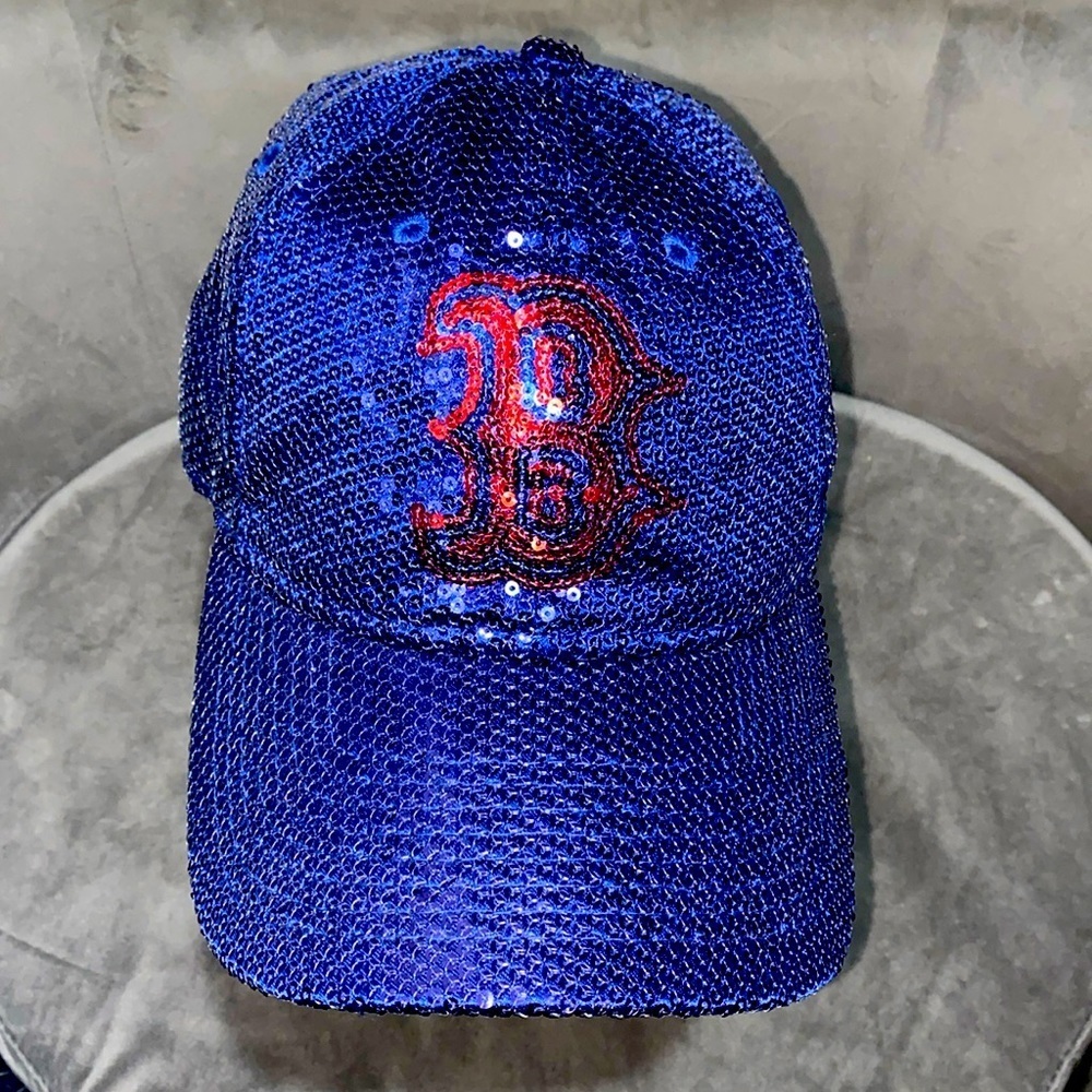 BOSTON RED SOX Victoria's Secret PINK LIMITED EDITION BLING SEQUIN SPARK…